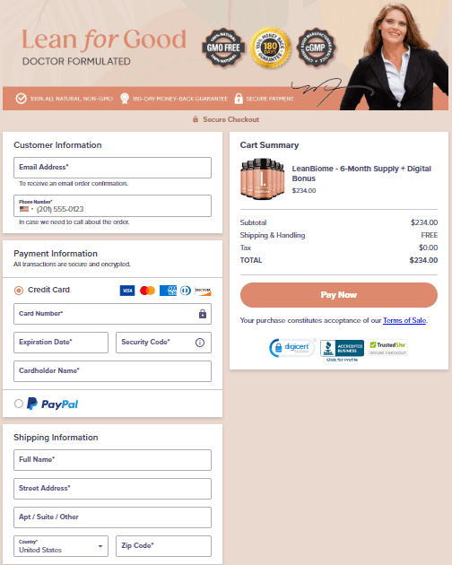 LeanBiome-Secure-Checkout